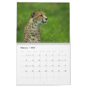 2026大きな猫以上 カレンダー (2月 2026)