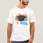2026大学院の帽子のギフトのアイディアのクラス Tシャツ (正面)