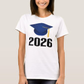 2026大学院の帽子のギフトのクラス Tシャツ (正面)