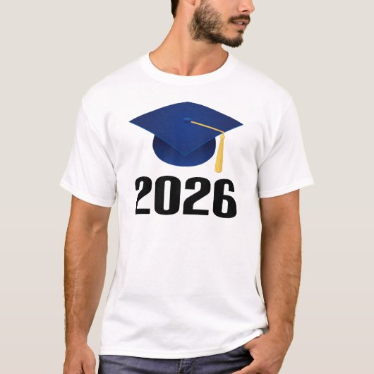 2026大学院の帽子のギフトのクラス Tシャツ (正面)
