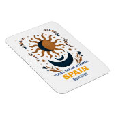 2026太陽の年スペイン総威厳がある食 マグネット (右側)