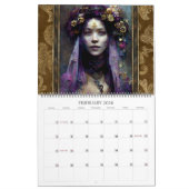 2026妖精&妖精5ファンタジーアートカレンダー カレンダー (2月 2026)