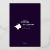 2026宗教出生Manger Glory To God Script 箔シーズンカード (裏面)