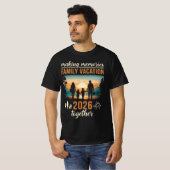 2026家族旅行の思い出を一緒に Tシャツ (正面フル)