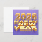 2026年あけましておめでとうございます (正面/裏面)