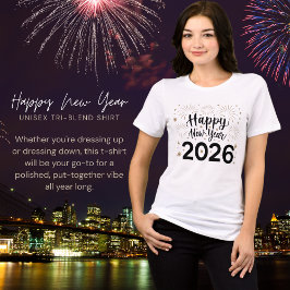 2026年あけましておめでとうございます トライブレンドＴシャツ