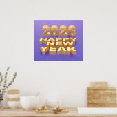 2026年あけましておめでとうございます ポスター (キッチン)