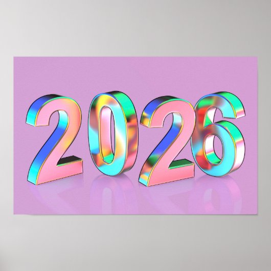 2026年あけましておめでとうございます ポスター (正面)