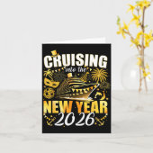 2026年あけましておめでとうございます 新しい年にワクワク 202 カード (黄色い花)