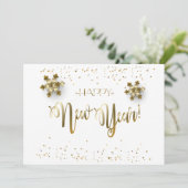 2026年あけましておめでとう！冬のホリデー フェスティブ シーズンカード (スタンド正面)