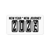 2026年おど計 ラベル (正面)