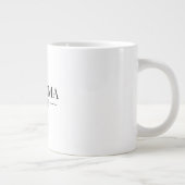 2026年おばあちゃんになりました ジャンボコーヒーマグカップ (右)