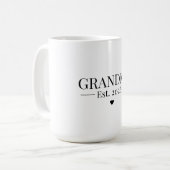 2026年おばあちゃんデビュー コーヒーマグカップ (正面左)