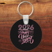 2026年おめでとう花火 キーホルダー (正面)