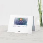 2026年おめでとう!ウィンターホリデイフェスティバル カード (裏面)