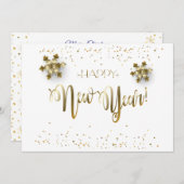 2026年おめでとう!ウィンターホリデイフェスティバル シーズンカード (正面/裏面)