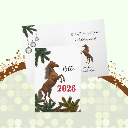 2026年おめでとう カード