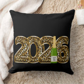 2026年おめでとう ラパン風船 シャンパン おしゃれ クッション (ブランケット)