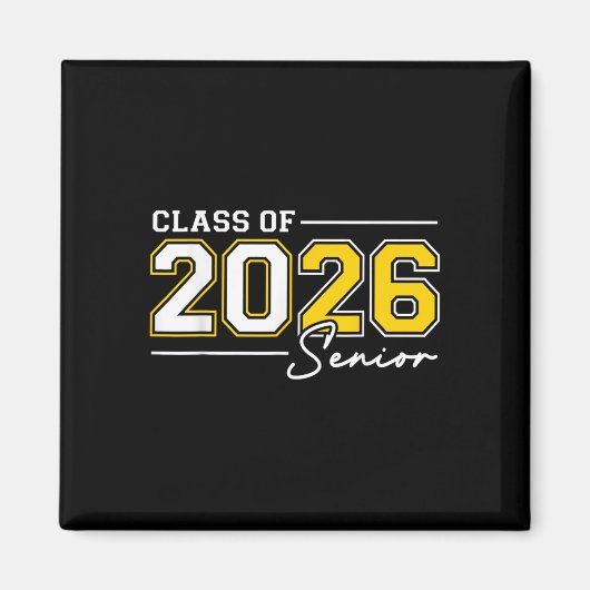 2026年おもしろい卒業クラス2026 Se マグネット (正面)