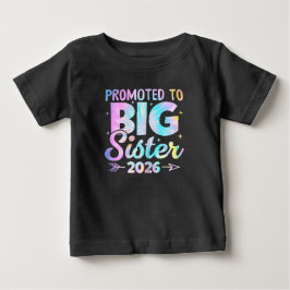 2026年お姉ちゃんに昇格、もうすぐお姉さん ベビーTシャツ
