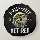 2026年お魚引退漁師フィッシング ラウンドクッション (裏面)