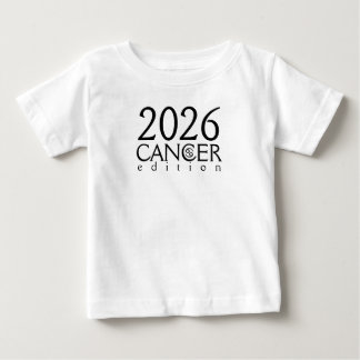 2026年かに座エディションシンボル付きベビーTシャツ ベビーTシャツ