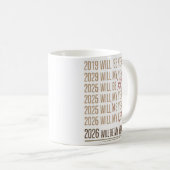 2026年こそは頑張るゾイ!ユーモア溢れる新年の抱負 コーヒーマグカップ (正面右)