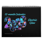 2026年このElectric GlowでBRIGHTを開始 カレンダー (カバー)
