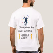 2026年にチャンピオンは作られる Tシャツ (裏面)