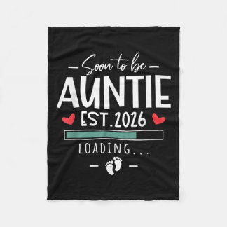 2026年に予定されているEst 2026 – 第1ベビー発表 フリースブランケット
