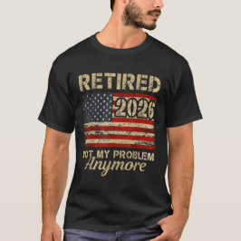 2026年に引退 アメリカの国旗 問題じゃない Tシャツ