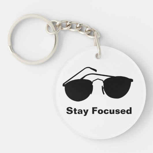 2026年に集中 キーホルダー (正面)