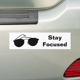 2026年に集中 バンパーステッカー