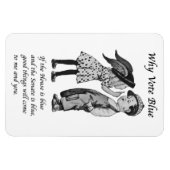 2026年に青で投票する理由 マグネット (横)