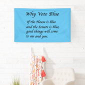 2026年に青で投票する理由 横断幕 (インサイチュ)