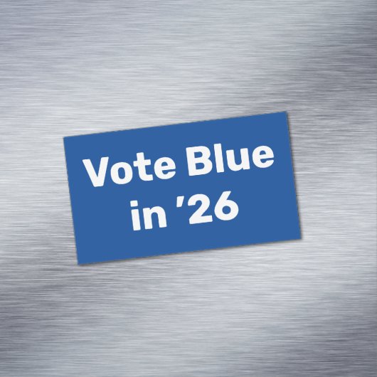 2026年に青で投票 マグネット名刺 (インサイチュ)