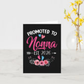 2026年にNonnaに昇進おもしろいし間もなく～に明かす カード (黄色い花)