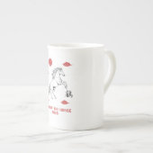 2026年のウマ中国のの年 ボーンチャイナマグカップ (正面右)