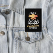 2026年のクラスは進行中のカウントダウンをperonalized 缶バッジ (インサイチュ)