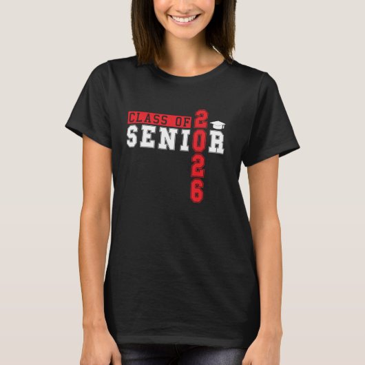 2026年のクラスSenior Night 2026年のクラスGrad Tシャツ (正面)