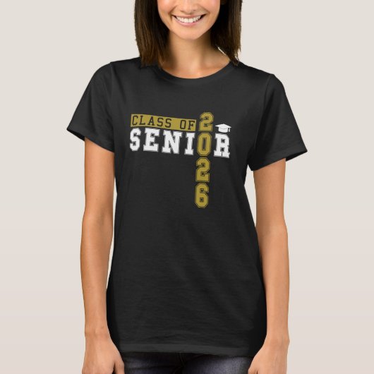 2026年のクラスSenior Night 2026年のクラスGrad Tシャツ (正面)