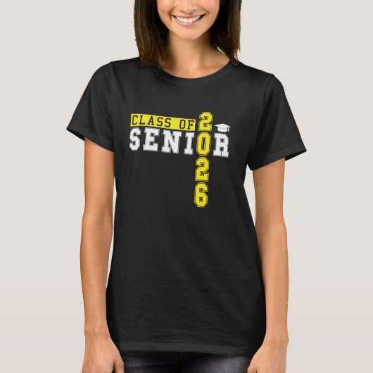 2026年のクラスSenior Night 2026年のクラスGrad Tシャツ (正面)