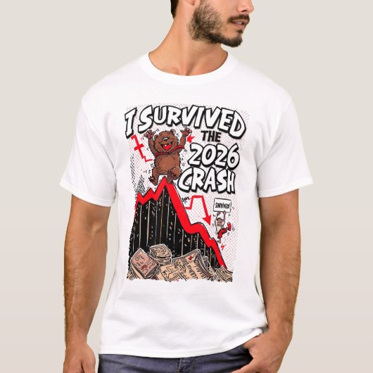 2026年のクラッシュを乗り越えた Tシャツ (正面)