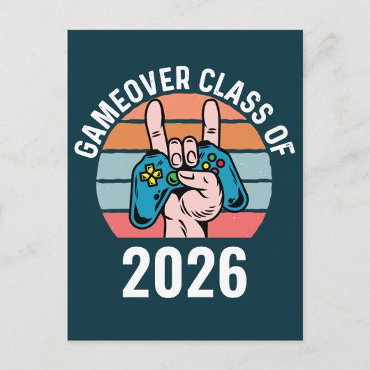 2026年のゲームオーバークラス ポストカード (正面)
