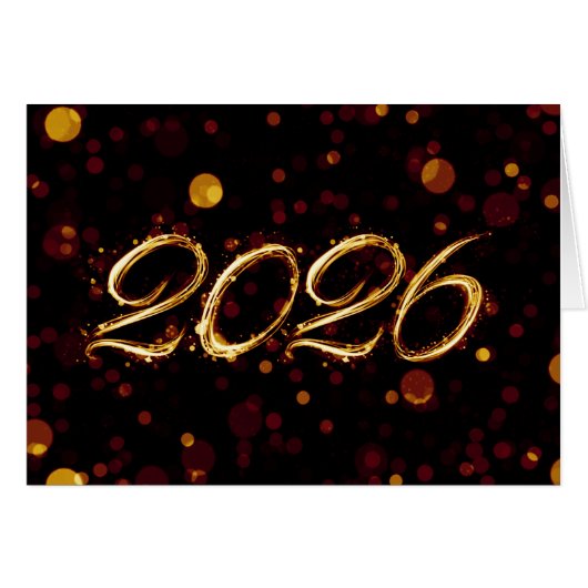 2026年のボケ光で新年を祝おう (正面横)
