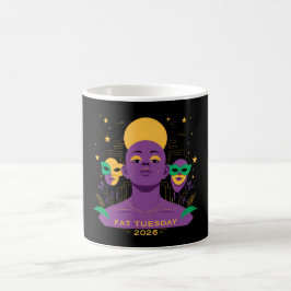 2026年のマルディグラにぴったり コーヒーマグカップ