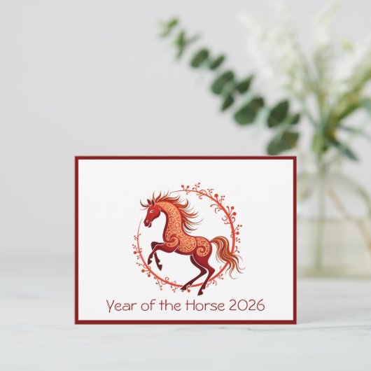 2026年の休日はがき シーズンポストカード (スタンド正面)