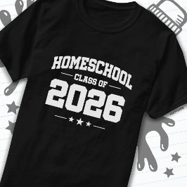 2026年の卒業からホームスクールクラス Tシャツ