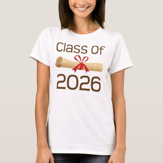 2026年の卒業のギフトのクラス Tシャツ (正面)