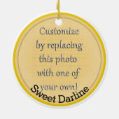 2026年の学校カラーズクラス写真 セラミックオーナメント (裏面)